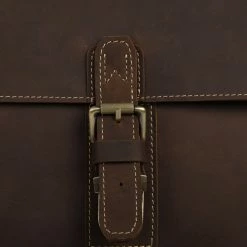 Delton Bags Sac en cuir marron Tsar -Portefeuilles Soldes 6 37 1