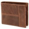 Collin Rowe Portefeuille marron à double volet