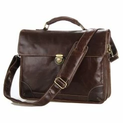 Delton Bags Sac messager classique en cuir