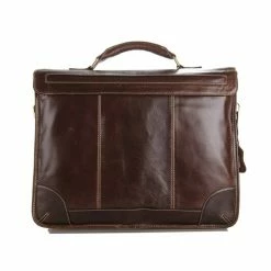 Delton Bags Sac messager classique en cuir -Portefeuilles Soldes 7091C 6