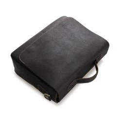 Delton Bags Porte-documents en suède marron -Portefeuilles Soldes 7108Q 4