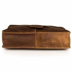 Delton Bags Sacoche en cuir marron aspect vintage -Portefeuilles Soldes 7263B 4