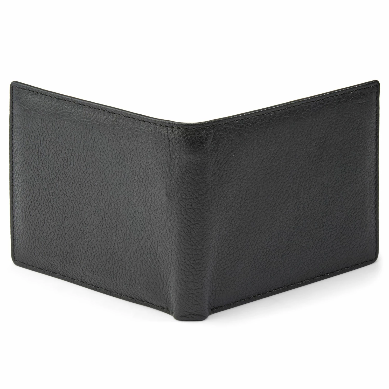 Lucleon Portefeuille en cuir noir anti-RFID Smith 4 Lucleon Portefeuille en cuir noir anti-RFID Smith – Image 4