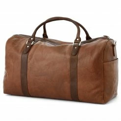 Lucleon Sac "Duffel bag" marron & brun California