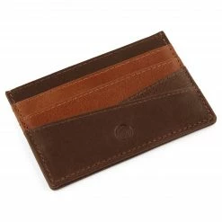 Lucleon Porte-cartes Lacey en cuir marron anti-RFID -Portefeuilles Soldes 9 4 127 scaled