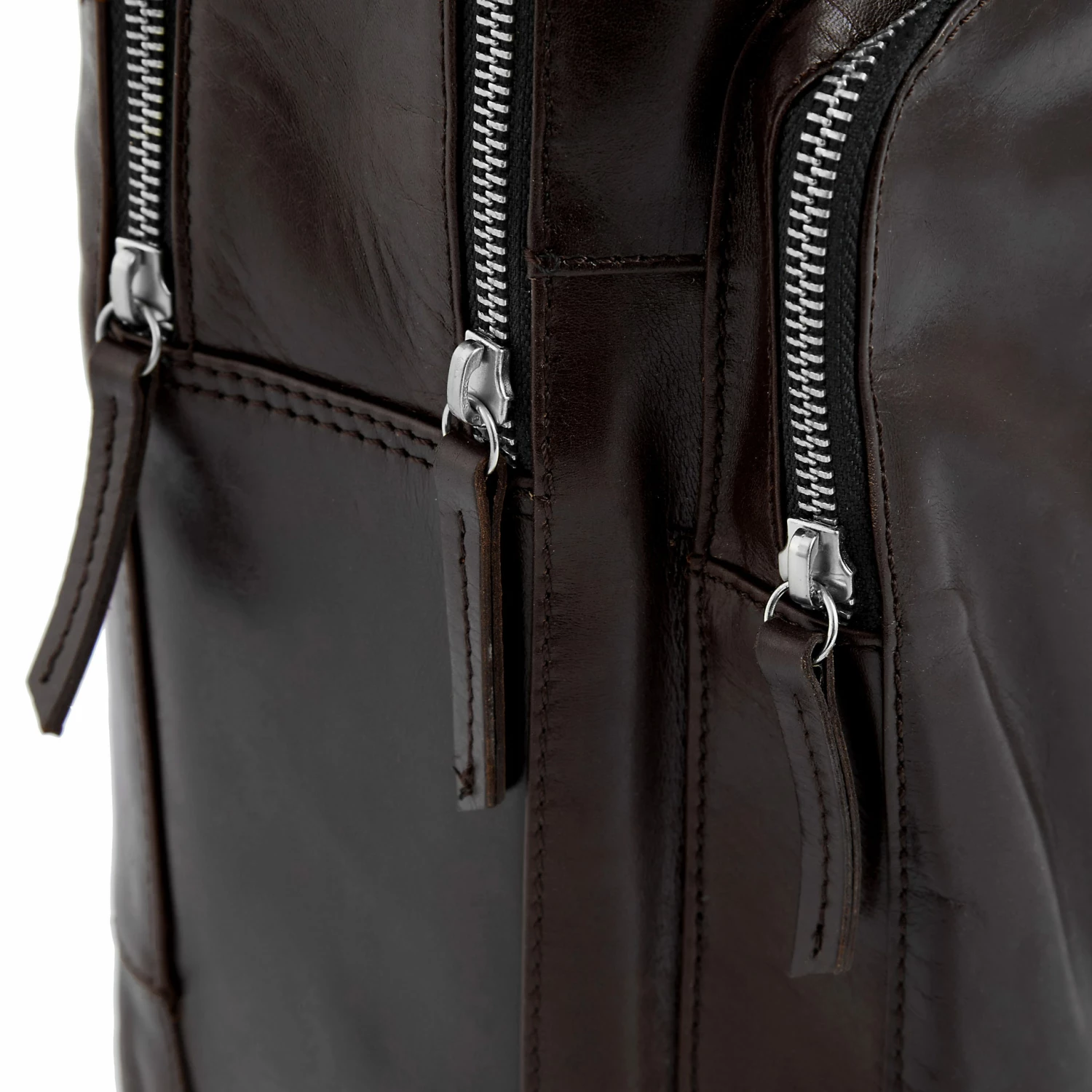 Lucleon Grand sac bandoulière marron foncé Jasper 6 Lucleon Grand sac bandoulière marron foncé Jasper – Image 6