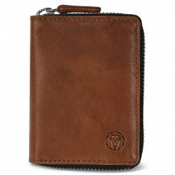 Lucleon Porte-cartes en cuir brun havane anti-RFID Cambodia -Portefeuilles Soldes Pawas wallet 11 2 copy scaled