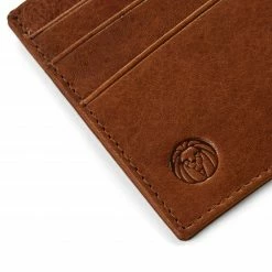 Lucleon Porte-cartes en cuir brun havane anti-RFID Cambodia -Portefeuilles Soldes Pawas wallet 16 6 copy scaled
