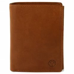 Lucleon Portefeuille en cuir brun havane vintage anti-RFID Cambodia -Portefeuilles Soldes Pawas wallet 2 4 copy