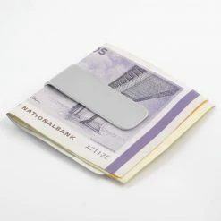 Fort Tempus Pince à billets large en acier -Portefeuilles Soldes bred stal pengeclip 3