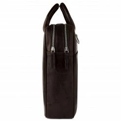 Lucleon Montreal - Sac pro en cuir marron foncé à double fermeture -Portefeuilles Soldes darkbrown5 4 scaled