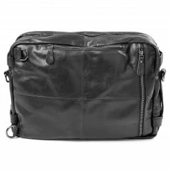 Delton Bags Sac en cuir noir Delton 3 en 1 8 Delton Bags Sac en cuir noir Delton 3 en 1 -Portefeuilles Soldes hehhehe scaled