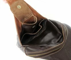 Delton Bags Sac à bandoulière unique marron -Portefeuilles Soldes jwm010 80164f