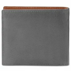 Lucleon Portefeuille avec porte-cartes en cuir gris et brun anti-RFID Lincoln 9 Lucleon Portefeuille avec porte-cartes en cuir gris et brun anti-RFID Lincoln -Portefeuilles Soldes lingrey3