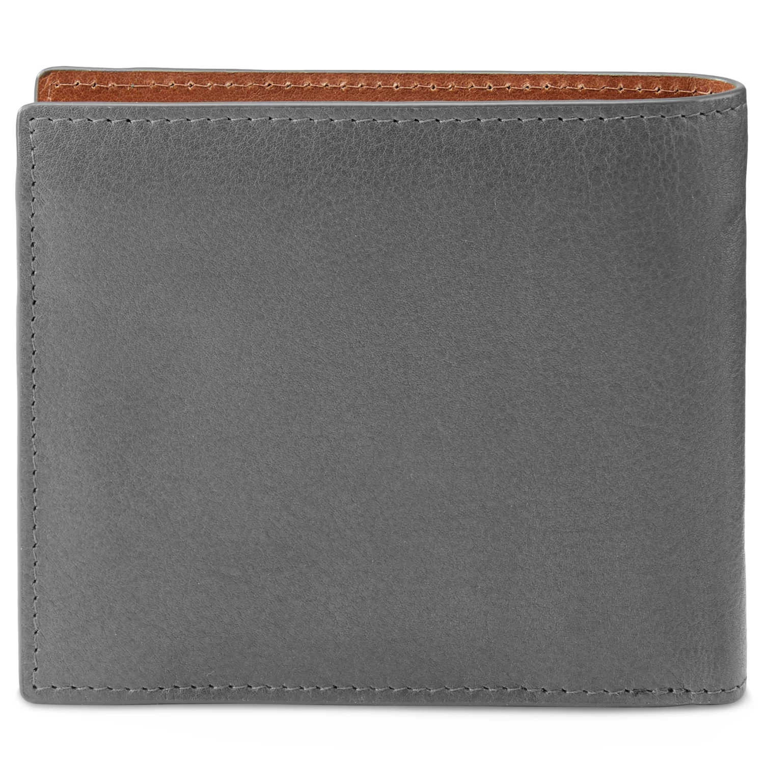 Lucleon Portefeuille avec porte-cartes en cuir gris et brun anti-RFID Lincoln 4 Lucleon Portefeuille avec porte-cartes en cuir gris et brun anti-RFID Lincoln – Image 4