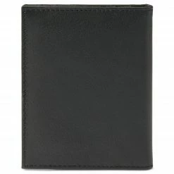 Lucleon Porte-cartes en cuir noir et brun foncé anti-RFID Lorern -Portefeuilles Soldes lorenblk db3 scaled