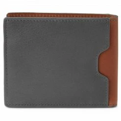 Lucleon Portefeuille en cuir gris anti-RFID Lukas -Portefeuilles Soldes lukgrey3 scaled