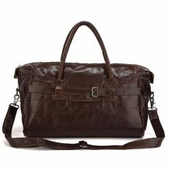 Delton Bags Sac de sport brun cognac rétro -Portefeuilles Soldes yh110 5649qa