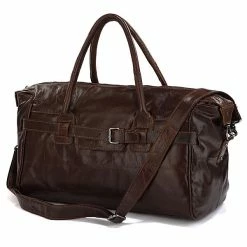 Delton Bags Sac de sport brun cognac rétro