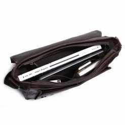 Delton Bags Sac messenger en cuir Overly -Portefeuilles Soldes yh141 81127c9 zps7a0da640 2